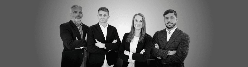 L’équipe d’ACOR Immobilier, courtiers à Sion